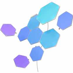 Nanoleaf Shapes Hexagons LED Leuchtpaneele Starter Kit 9...