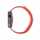 Decoded Silikon Armband TractionStrapLite Apple Watch 45/44/42mm rot