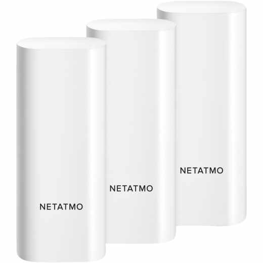 Netatmo Smart Door Window Sensors Fensteralarm T&uuml;ralarm per App drahtlos wei&szlig;