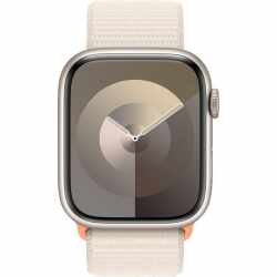Apple Watch Sport Loop Smartwatch-Armband 45mm Polarstern beige
