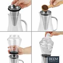 Beem Kaffeebereiter Glas Cold-Drip...