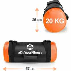 #DoYourFitness World Fitness Corebag Sandsack Carolous 20kg Power Bag orange