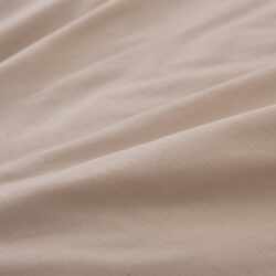 Lumaland Premium Bettw&auml;sche Bezug Kissen Bettdecke ganzj&auml;hrig 135x200cm beige