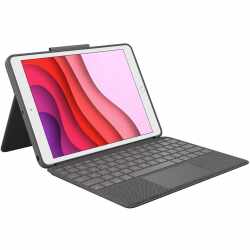 Logitech Combo Touch Tastatur-H&uuml;lle Trackpad  iPad 10.2 Zoll 7. Gen. schwarz