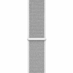Apple Watch Sport Loop Seashell 40mm Sportarmband Armband grau