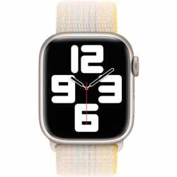 Apple Watch Smartwatch-Armband Sport Loop 45 mm starlight