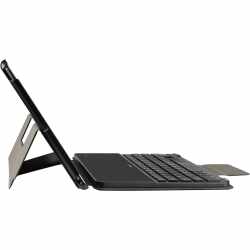 Gecko Apple iPad 10,2 Tastatur Cover QWERTY Schutzh&uuml;lle Case Cover schwarz