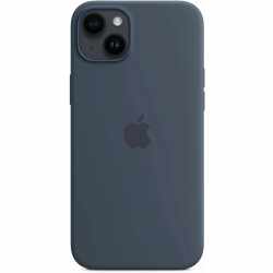 Apple iPhone 14 Plus Schutzh&uuml;lle Silikon Case MagSafe Sturmblau