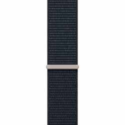 Apple Smartwatch-Armband passend f&uuml;r Apple Watch Sport Loop 45mm XL Nylon schwarz