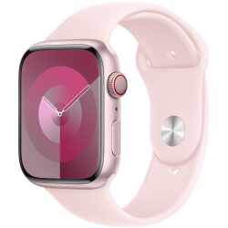 Apple Smartwatch-Armband Sportarmband passend f&uuml;r Apple Watch 45mm S/M rosa