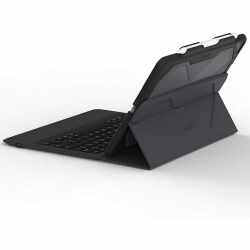 ZAGG Rugged Messenger Keyboard passend f&uuml;r iPad 2017/2018 QWERTY Tastatur schwarz