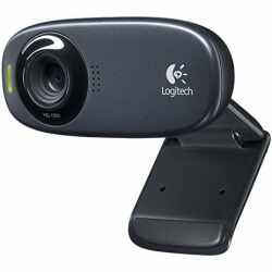 Logitech HD Webcam C310 USB-Webcam 1.280 x 720 P Video 30fps Mikrofon schwarz