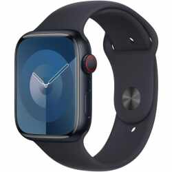Apple Watch Sport Sportarmband 45mm X/L Smartwatch-Armband midnight