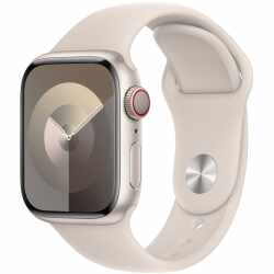 Apple Watch Sportarmband 41mm S/M Smartwatch-Armband starlight beige