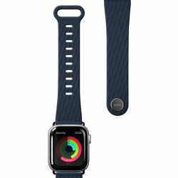 Laut Active 2.0 Sport Uhrenarmband Apple Watch Series 1-6/SE 38/40 mm indigo blau