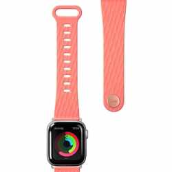 Laut Active 2.0 Armband f&uuml;r Apple Watch Series 1-7 / SE 38/40/41 mm coral