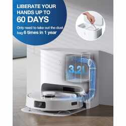 Ecovacs Deebot T10 Plus Saugroboter Wischroboter HEPA-Filter wei&szlig;