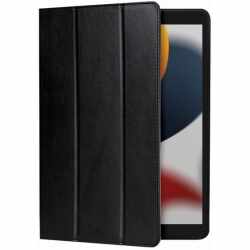 19twenty8 Risskov Leder H&uuml;lle f&uuml;r iPad 10,2 Zoll (2020/2021) Schwarz