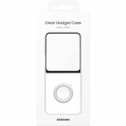 Samsung Clear Gadget Case f&uuml;r Galaxy Z Flip5 Handy-H&uuml;lle Fingerring transparent