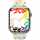 Apple Watch 45mm Sportarmband MUQ33ZM/A Pride Edition Smartwatch S/M bunt