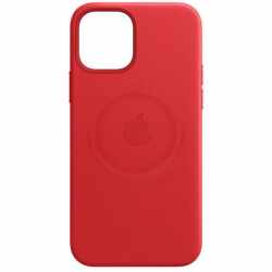 Apple Schutzhülle Leder Case MagSafe iPhone 12 12Pro...