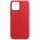 Apple Schutzh&uuml;lle Leder Case MagSafe iPhone 12 12Pro Back Cover MHKD3ZM/A red