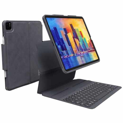ZAGG ProKeys Apple iPad Pro 11 Tablet Tastatur Deutsch Bluetooth schwarz