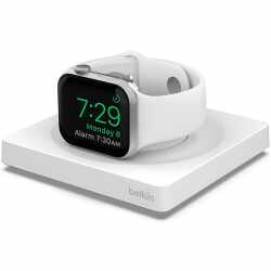 Belkin Apple Watch Ladeger&auml;t mit Weckermodus wei&szlig;