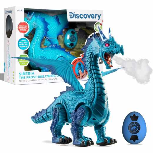 Discovery RC Drache Siberia 1303004301 The Frost-Breathing Dragon blau