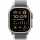 Apple Watch Ultra Smartwatch-Armband S/M Trail Loop Nylon green/grey