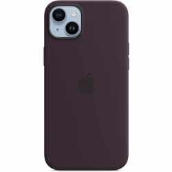 Apple iPhone 14 Plus Schutzh&uuml;lle Silikon Case MagSafe Elderberry