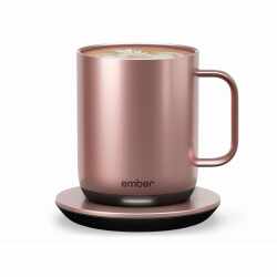 Ember Becher Control Mug2 mit Temperaturregelung Kaffeetasse 295 ml iOS ros&egrave; gold