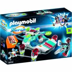 Playmobil Super 4 FulguriX mit Agent Gene Weltraum Disc-Shooter Technopolis-Drohne