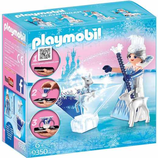 Playmobil Magic - Prinzessin Eiskristall (9350) Rehkitz coolen Hologramm-Effekten