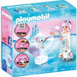 Playmobil Magic - Prinzessin Eisblume (9351) Prinzessin Eisblume mit Waldkauz