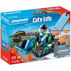 Playmobil City Life Go Kart-Rennen (70292) Playmobil-Auto...