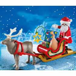 Playmobil Christmas Rentierschlitten (5590) Rentier Schlitten mit Weihnachtsmann