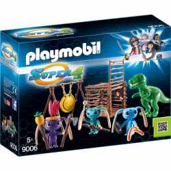 Playmobil Super 4 Alien-Krieger mit T-Rex-Falle (9006) 3...