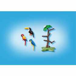 Playmobil Papageien und Tukan im Baum (6653) Wild Life Playmobil-Figur