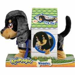Animagic Dog Waggles Dackel Pl&uuml;schtier ab 4 Jahren Elektronisches Haustier