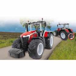 Jamara RC Traktor Massey Ferguson 8S.285 405301 Motorsound R&uuml;ckfahrwarnsound rot