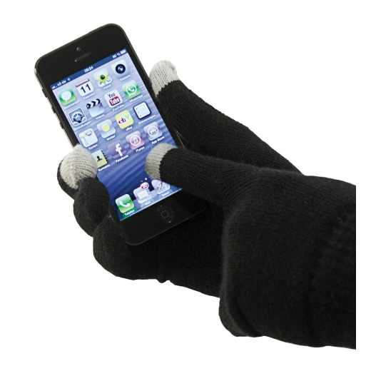 A.i.&amp;e.Touchscreen Handschuhe f&uuml;r Handy Smartphone Tablet Universalgr&ouml;&szlig;e schwarz